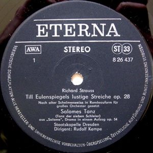 Strauss - Till Eulenspiegels Lustige Streiche + Salomes Tanz + Tod Und Verklarung