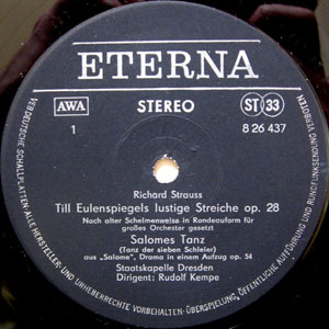 Strauss - Till Eulenspiegels Lustige Streiche + Salomes Tanz + Tod Und Verklarung