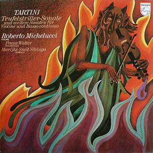 Giuseppe Tartini - Teufelstriller-Sonate Und Weitere Sonaten Fur Violine Und Basso Continuo : "Il Trillo Del Diavolo" + "Didone Abbandonata" + Nr.5 A-Moll + Nr.3 A-Dur