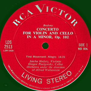 Brahms - Concerto For violin And Cello In A Minor, Op.102