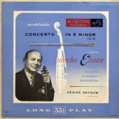 Mendelssohn - Concerto In E Minor, Op.64 [10 Inch LP]