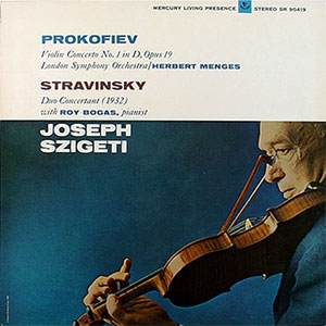 Prokofiev - Violin Concerto No.1 In D, Opus 19 + Stravinsky - Duo Concertant (1932) [Gold Label Promo-Copy]