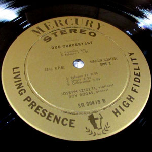 Prokofiev - Violin Concerto No.1 In D, Opus 19 + Stravinsky - Duo Concertant (1932) [Gold Label Promo-Copy]