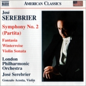 Jose Serebrier - Symphony No.2 + Fantasia + Sonata For Violin Solo + Winterreise