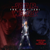 The Star Wars Official 2018 Calendar (Episode 8 The Last Jedi) [12" X 12"] [수입 카렌다]