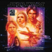 The Star Wars Official 2018 Calendar - 40th Anniversary [12" X 12"] [수입 카렌다]