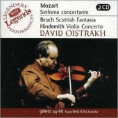 Mozart - Sinfonia Concertante + Bruch - Scottish Fantasia + Hindemith - Violin Concerto