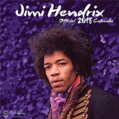 The Jimi Hendrix Official 2018 Calendar [12" X 12"] [수입 카렌다]