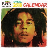 The Bob Marley Official 2018 Calendar [12" X 12"] [수입 카렌다]