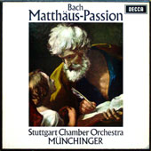 J.S. Bach - Matthaus-Passion [4LP Boxset]