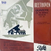 Beethoven - Quintette En Mi Bemol Majeur, Op.16 [10 Inch LP]
