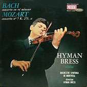 J.S. Bach - Concerto En Re Mineur Pour Violon Et Orchestre + Mozart - Concerto N.7 K.271, a