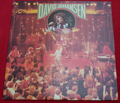 USED LP Live it up DAVID JOHANSEN (ex-NEW YORK DOLLS) CONDITION : COVER : M- - DISC : EX 국가 : USA 레이블 : CBS 년도 : 1982 커버