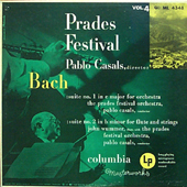 Prades Festival Vol.4 : J.S. Bach - Suite No.1 In C Major For Orchestra + Suite No.2 In B Minor For Flute And Strings