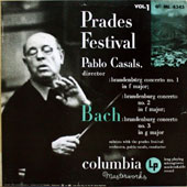 Prades Festival Vol.1 : J.S. Bach - Brandenburg Concerto No.1 In F Major + No.2 In F Major
