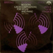 Martinu + Borkovec + Barta - Modern Czech Compositions For Violin And Piano