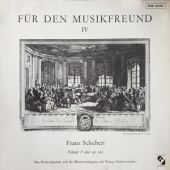 Schubert - Oktett F-Dur Op.166 : Fur Den Musicfreund IV