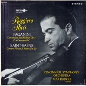 Paganini - Concerto No.2 in B Minor, Op.7 + Saint-Saens - Concerto No.1 in A Major, Op.20 [White Label Promo-Copy]