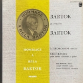 Bartok Interprete Bartok Mikrokosmos (Extraits) - Contrastes
