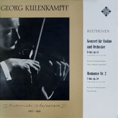 Beethoven - Konzert Fur Violine Und Orchester D-Dur, Op.61 + Romanze Nr.2 F-Dur, Op.50