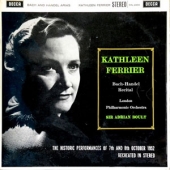 USED LP Bach - Handel : Recital KATHLEEN FERRIER CONDITION : COVER : EX+ / DISC : EX+ 국가 : ENGLAND 레이블 : Decca 년도 : 196? 커버