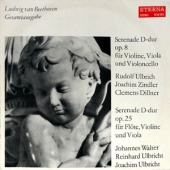 Beethoven - Serenade D-Dur Op.8 Fur Violine, Viola Und Violoncello + Serenade D-Dur Op.25 Fur Flote, Violine Und Viola [01/71 Date Code]