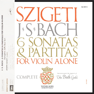 J.S. Bach - 6 Sonatas & Partitas For Violin Alone [3LP Boxset] [온라인 한정 수량 할인]