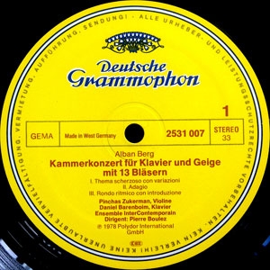 Alban Berg - Kammermusik (Chamber Music)