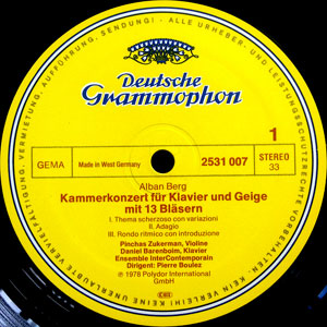 Alban Berg - Kammermusik (Chamber Music)
