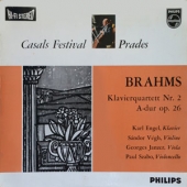 Brahms - Klaverquartett Nr.2 A-Dur Op.26 : Casals Festival Prades
