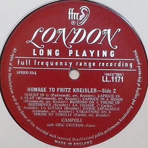 Homage To Fritz Kreisler