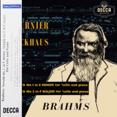 Brahms - Sonata No.1 In E Minor For Cello And Piano + No.2 In F Major For Cello And Piano